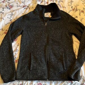 Small - Black Zip up jacket